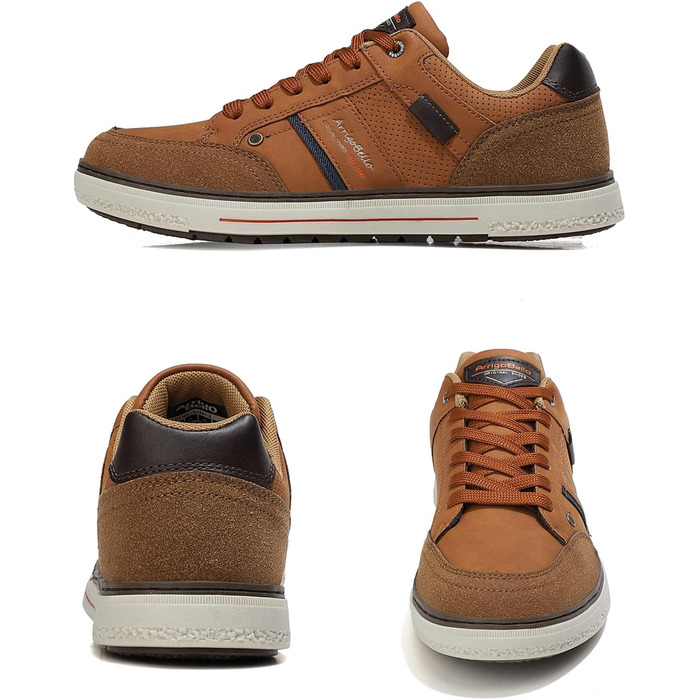 Кросівки чоловічі ARRIGO BELLO для активного відпочинку, спорту та прогулянок. Розміри 41-46 (43 EU), колір: коричневий (C1).