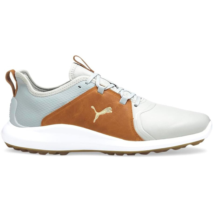 Жіночі гольф-шоу Puma Ignite Fasten8 WMNS (43 EU, шкіра, золотий, коричневий)