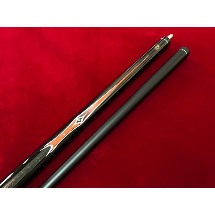 Професійний більярдний кий Tai Ba Cues Billardqueue, канадський клен, 13 мм наконечник, 121.9 см, 544 г, блакитний/чорний