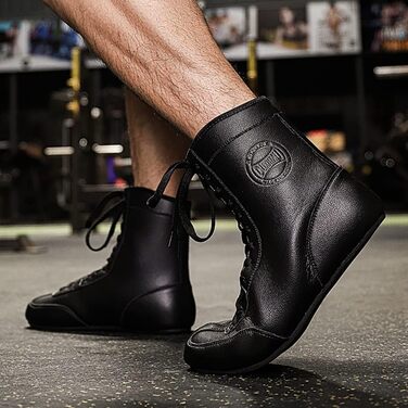 Чорно-золоті спортивні кросівки для кікбоксингу, Taekwondo, Wrestling, фітнесу. Легкі кросівки для чоловіків та жінок, 45 EU