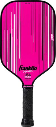 Професійна ракетка для піклболу Franklin Sports Signature Series, з MaxGrit покриттям, сертифікована USAPA, поліпропіленовий сердечник 13/16 мм