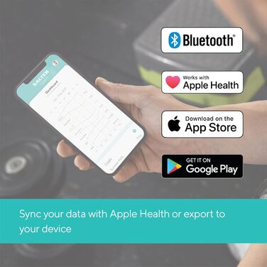 Розумні ваги Salter SA00432GFEU6 для ванної кімнати, Bluetooth, 200 кг, вимірювання ваги, жиру, води, м'язової та кісткової маси, BMI/BMR, 8 профілів, синхронізація з додатком Salter Health, сірі