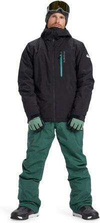 Жилет Quiksilver Titano Herren (Чоловічий) Alond, Чорний (M)