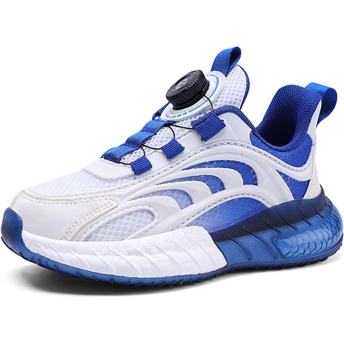 Дитячі кросівки Kinder: легкі, зручні, дихаючі, для бігу та занять спортом, блакитні (34 EU)