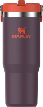 Термочашка Stanley The IceFlow з трубочкою, 0,89 л – термос для напоїв із кришкою, нержавіюча сталь