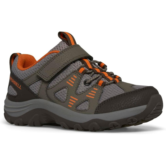 Дитячі трекінгові черевики Merrell Trail Chaser 2, унісекс, широка колодка (1.5 Wide Big Kid, Pistolenrauch Gunsmoke)