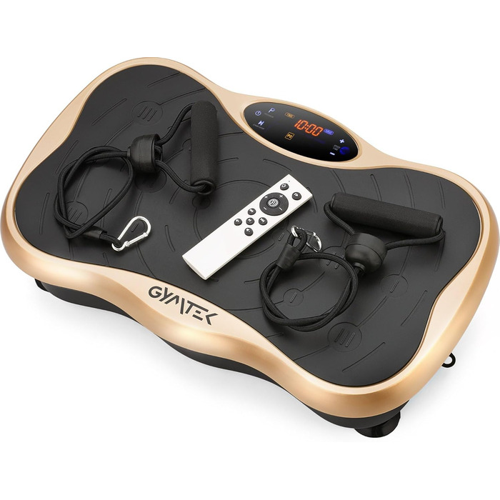 Вібраційна платформа Gymtek для дому, 99 режимів, 5 програм, сенсорний екран, для схуднення, спалювання жиру та нарощування м'язів