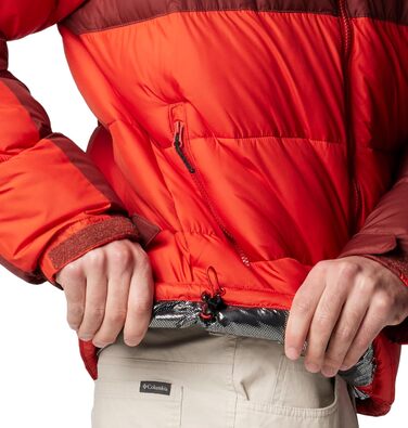 Куртка Columbia Pike Lake 2 Hooded Jacket чоловіча, червоно-пряна (S) - легка степлена куртка з капюшоном