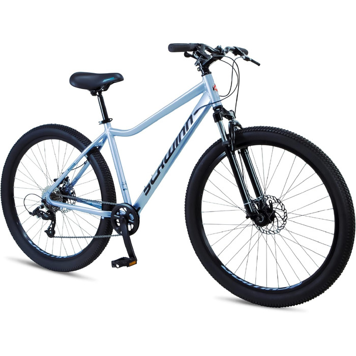 Гірський велосипед Schwinn Fleet для підлітків та дорослих, алюмінієва рама, передня амортизація, дискові гальма