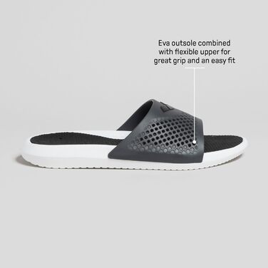 ARENA Bruno - спортивні сандалії унісекс (46 EU, білий, чорний, сірий)