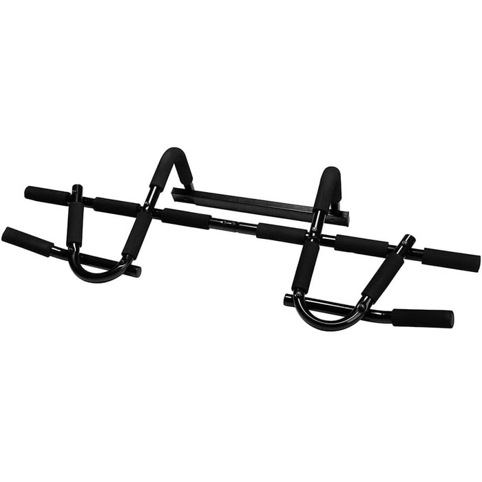 VirtuFit Турнік багатофункціональний - стійка для підтягувань Deluxe чорного кольору - тренажер