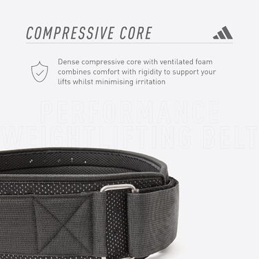 Пояс для важкої атлетики adidas Performance для чоловіків – ідеально для кросфіту, пауерліфтингу та фітнесу