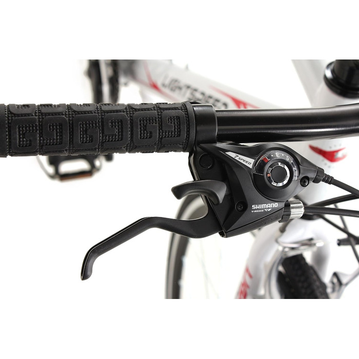 Фітнес-байк KS Cycling Lightspeed 28'' алюмінієва рама 58 см, білий