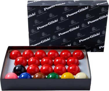 Набір для більярду PowerGlide Ball Snooker Set Tournament - 51 стандартний шар, 22 м'ячі
