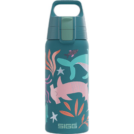 Термос-пляшка SIGG Shield ONE для дітей, 0,5 л, для газованих напоїв, герметична, легка, без BPA, синя