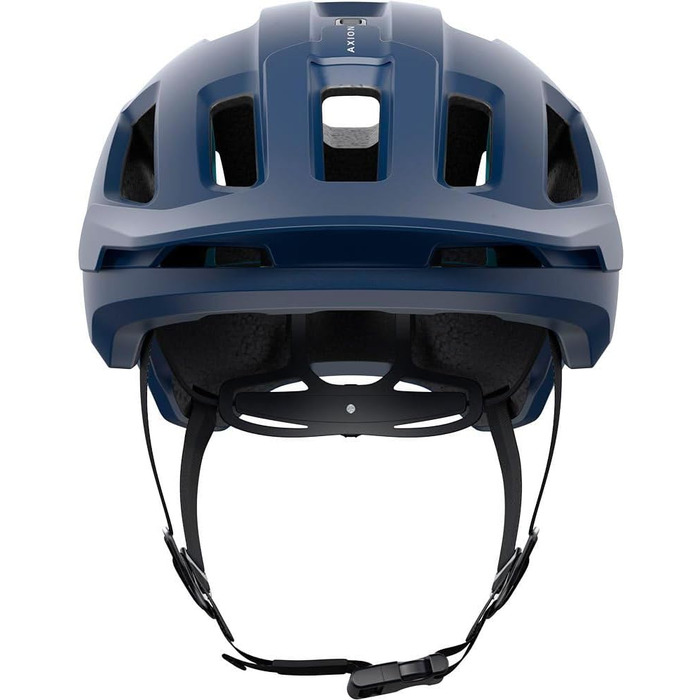 Велошолом POC Axion Lead Blue Matt S (51-54 см), захисний шолом для трейл-райдингу, модель 2021, з патентованою технологією безпеки