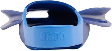 Плавальні ласти ARENA Powerfin Pro II з силікону для дорослих, короткі тренувальні ласти для басейну, розмір 36-37, сині