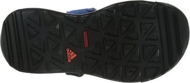 Кросівки для фітнесу adidas Captain Toey K, унісекс, 39 1/3 EU, блакитний, чорний, помаранчевий