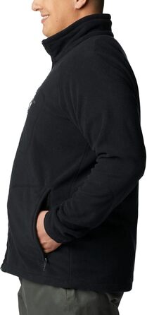 Чоловіча флісова куртка Columbia Fast Trek II Full Zip чорного кольору, розмір M