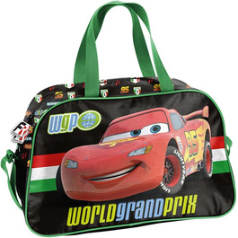 Дитяча спортивна сумка Disney Cars з підсвічуванням, дорожня та плечова сумка з брелоком