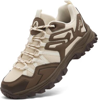 Чоловічі трекінгові черевики для хайкінгу та кемпінгу, 44 EU, бежево-коричневі