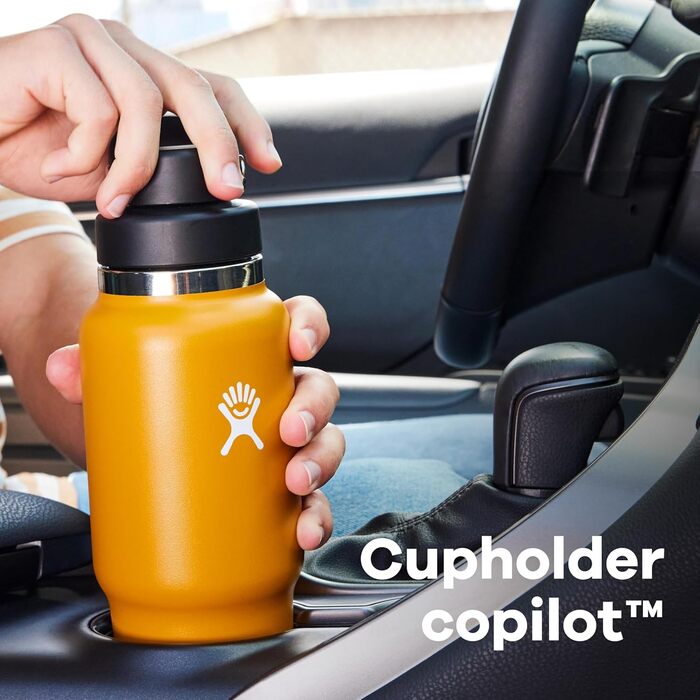 Термобутилка Hydro Flask Trillium 946 мл з гнучкою соломкою, нержавіюча сталь, ізоляція TempShield, без BPA, герметична