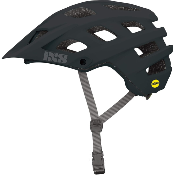 Велошолом IXS Trail Evo MIPS для гірського і електровелосипеда, чорний, розмір XLW (58-62 см, широкий)