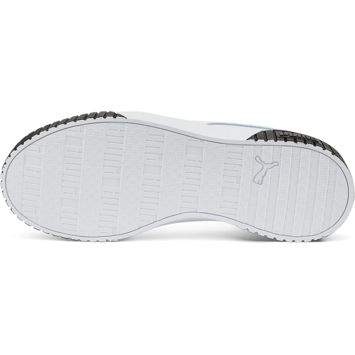 Жіночі кросівки Puma Carina 3.0 білі з золотими деталями, розмір 38 EU