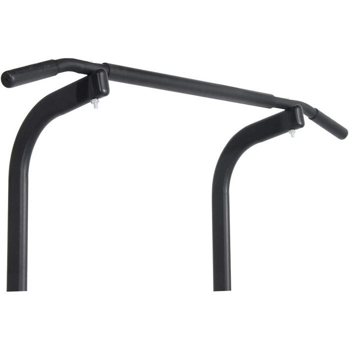 Турнік-стійка DlandHome для турніку, віджимань та підтягувань, регульована, чорна (75 x 82 x 165~210 см)