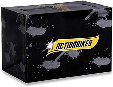 Мотошолом Actionbikes Motors X-Treme для дітей: захист під час катання на мотоциклі, квадроциклі та кросбайку (зелений, XXL, жовтий)
