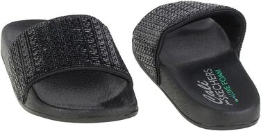 Слайди жіночі Skechers, 35 EU, чорного кольору