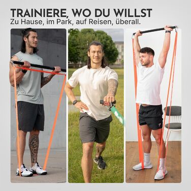 NEOLYMP Lange Fitness-стрічки: набір для силових тренувань, резинки для фітнесу, стрічки для гімнастики, фітнес-стрічки, тренувальні стрічки, для підтягувань, комплект Pro