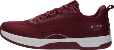 WHITIN Барфутне взуття для жінок та чоловіків | Широкі пальці, мінімалістичні кросівки з підошвою Zero-Drop (36 EU, Бордовий)
