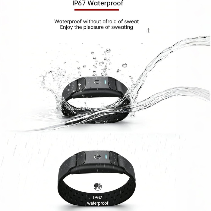 Датчик пульсу CHILEAF HRM з ANT+ та Bluetooth, IP67, 60 годин роботи, сумісний з Polar, Wahoo, Zwift