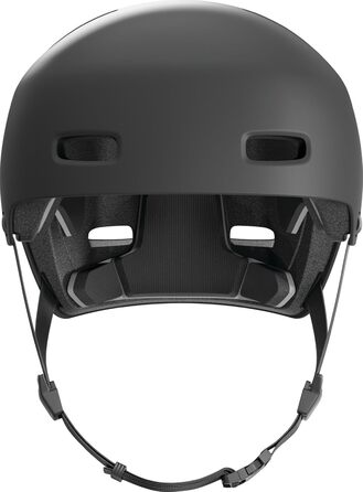 ABUS INDY Велошолом для MTB, скейтборду, слоупстайлу, з посиленою амортизацією, для підлітків і дорослих, розмір L, чорний