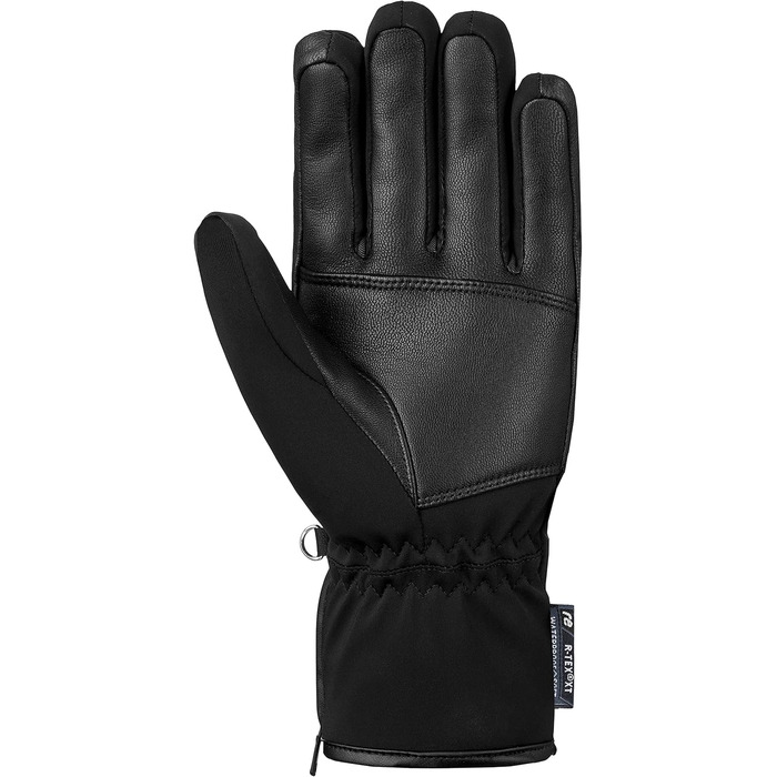 Жіночі рукавички Reusch Tiffany R-tex Xt, дуже теплі, водонепроникні, дихаючі, чорні, розмір 8.5