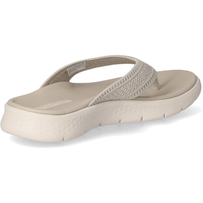 Шльопанці Skechers для жінок (42 EU, Бежевий колір)