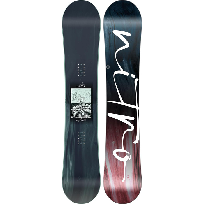 Жіночий сноуборд Nitro Mystique BRD'24 149 см, мультиколір