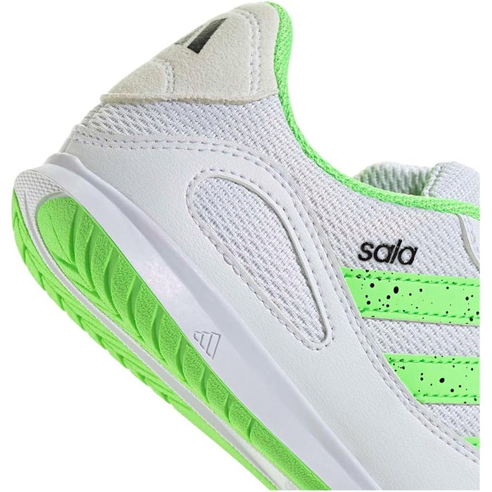 Дитячі футбольні залажні кросівки Adidas Super Sala Competition III, 30 EU, біло-чорні