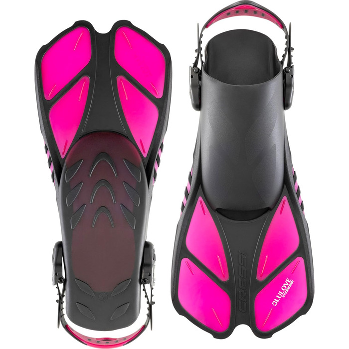 Комплект маски та трубки Cressi Bonete Pro Dry S/M рожевий прозорий - для фрідайвінгу та снорклінгу