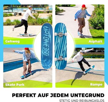 Скейтборд UpTone360 Zeus для підлітків – якісний та стильний, для будь-якого віку та стилю, для катання на вулиці