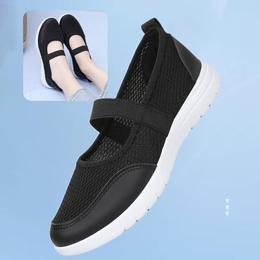 Зручні ортопедичні кросівки для діабетиків, чорні, 41 розмір