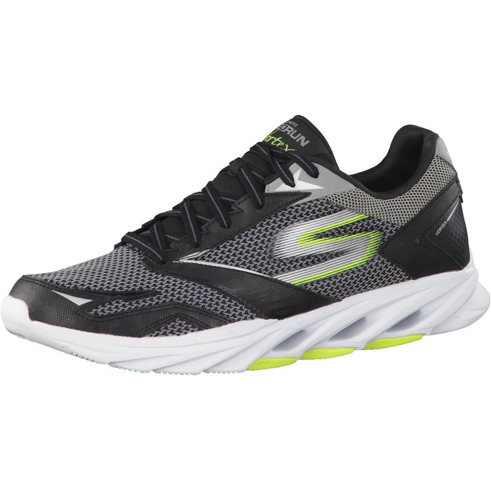 Чоловічі бігові кросівки Skechers Go Run Vortex, 39.5 EU, чорний/лайм