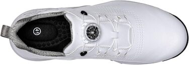 Жіночі гольф-туфлі з шипами, водонепроникні та легкі. Білий колір (41 EU)