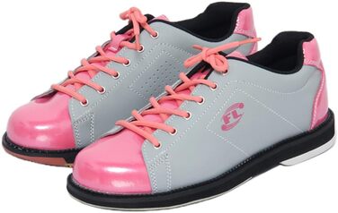 Жіночі кеди для боулінгу VEACAM, легкі, сучасні, з ковзними підошвами, для боулерів, рожеві (35 EU)