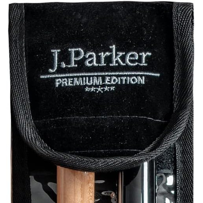 Професійний більярдний кий Parker Premium Edition PE-1, багатошаровий шкіряний наконечник 12.75 мм, Quick-Joint, лляне обмотування