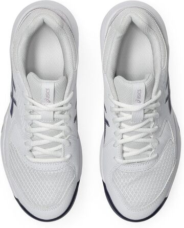 Жіночі тенісні кросівки ASICS Dedicate 8 Біло-срібні (41.5 EU)