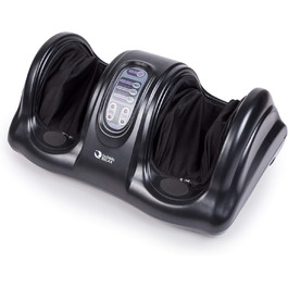 Електричний масажер для ніг GLOBAL RELAX VITALZEN SLIM з шиацу, розминанням і прогріванням – масажер для покращення кровообігу та зняття болю, інтуїтивна панель керування (Vitalzen Basic)