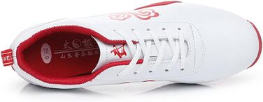 Жіночі боксерські танки, жіночі танківські черевики Taekwondo з антиковзким покриттям, Кунг-Фу, Тай-Чи, легкі спортивні черевики для залу (41 EU, Білий)