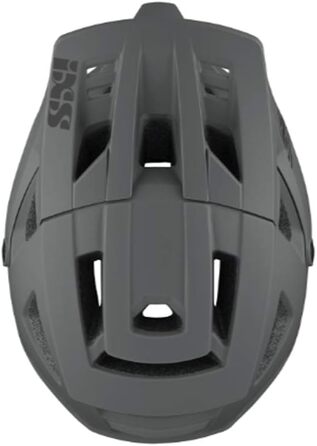 Велосипедний шолом IXS Trigger FF сірий, фулфейс, захист для MTB